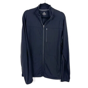 Prana Black Zip Up Lightweight Jacket Women's Size Large
